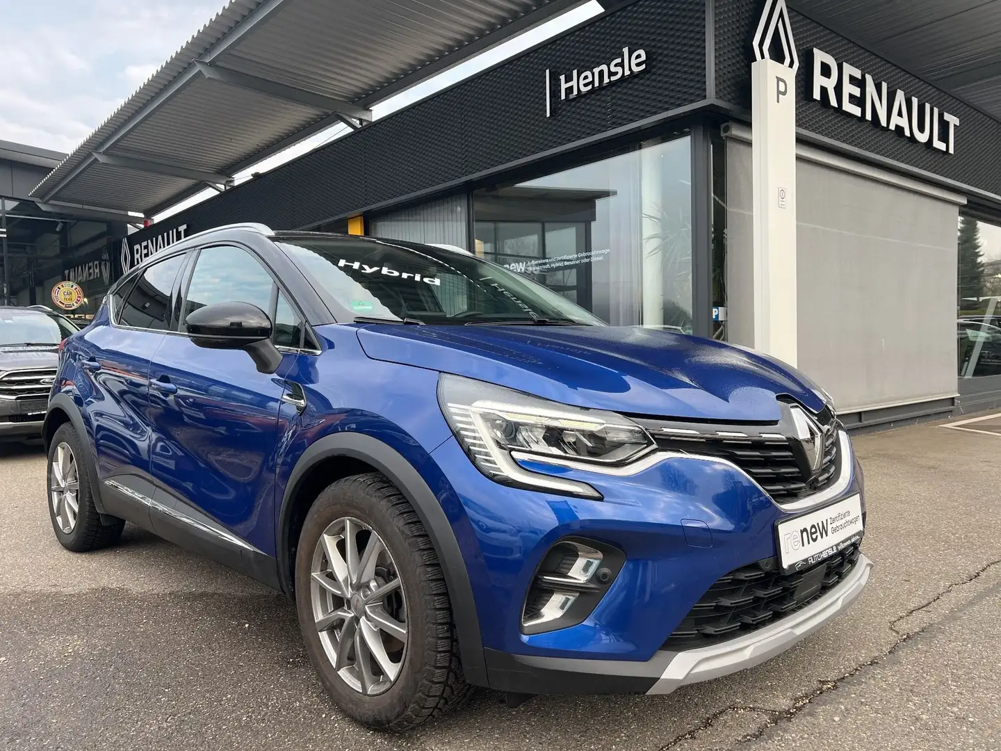 Renault Captur II E-TECH Plug-in 160 Intens Navi SH WR Blauw - 1