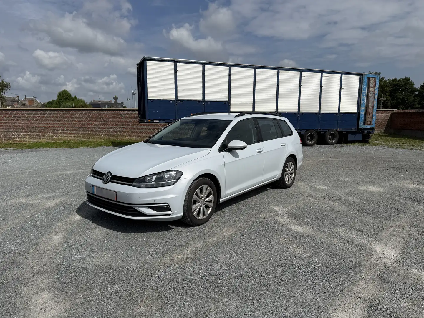 Volkswagen Golf Variant 7, SW 1.0 TSI - White Silver paint - 2