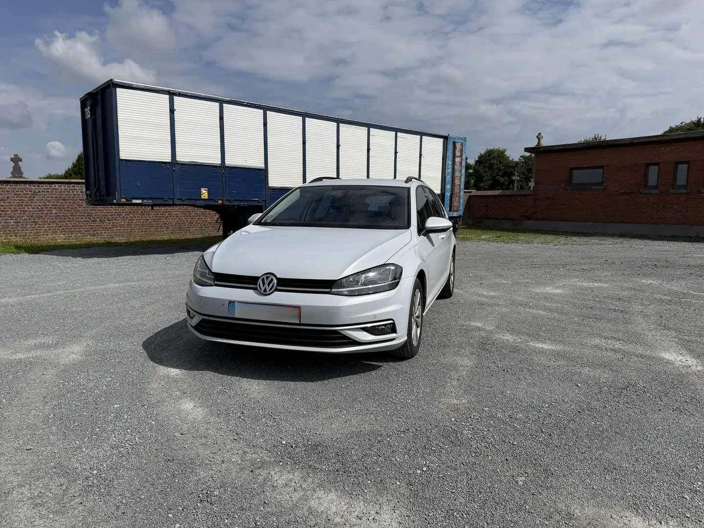 Volkswagen Golf Variant 7, SW 1.0 TSI - White Silver paint - 1