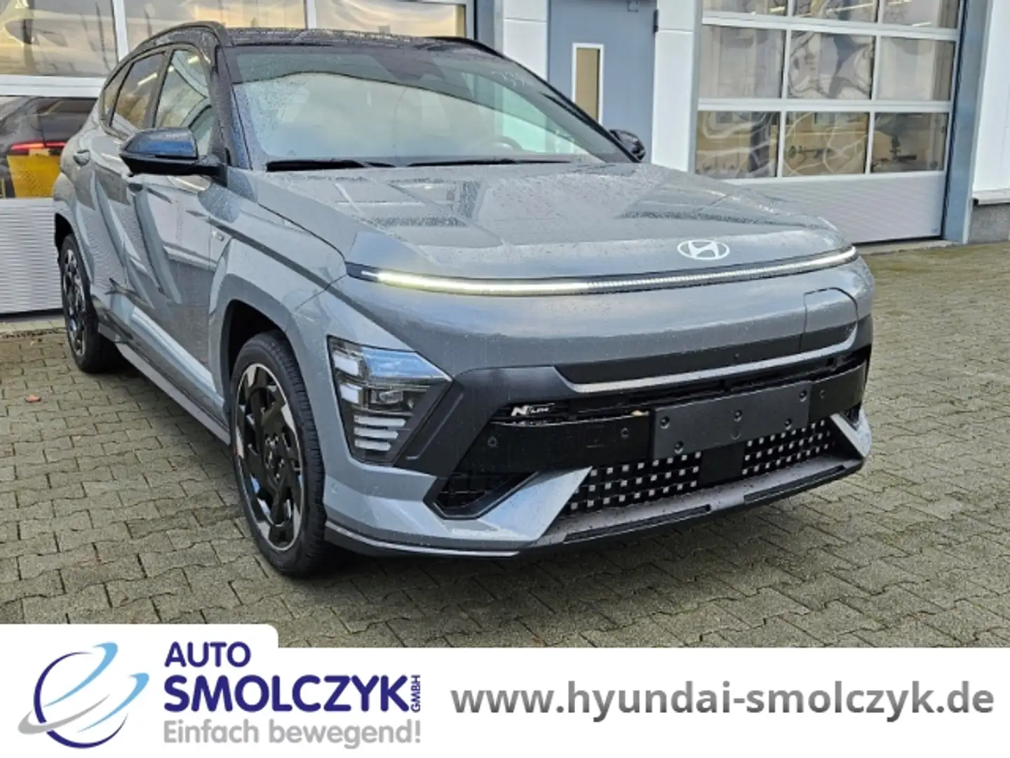 Hyundai KONA N LINE X 65kWh SITZ-KOMFORT+TECHNIKPAKET Gri - 2