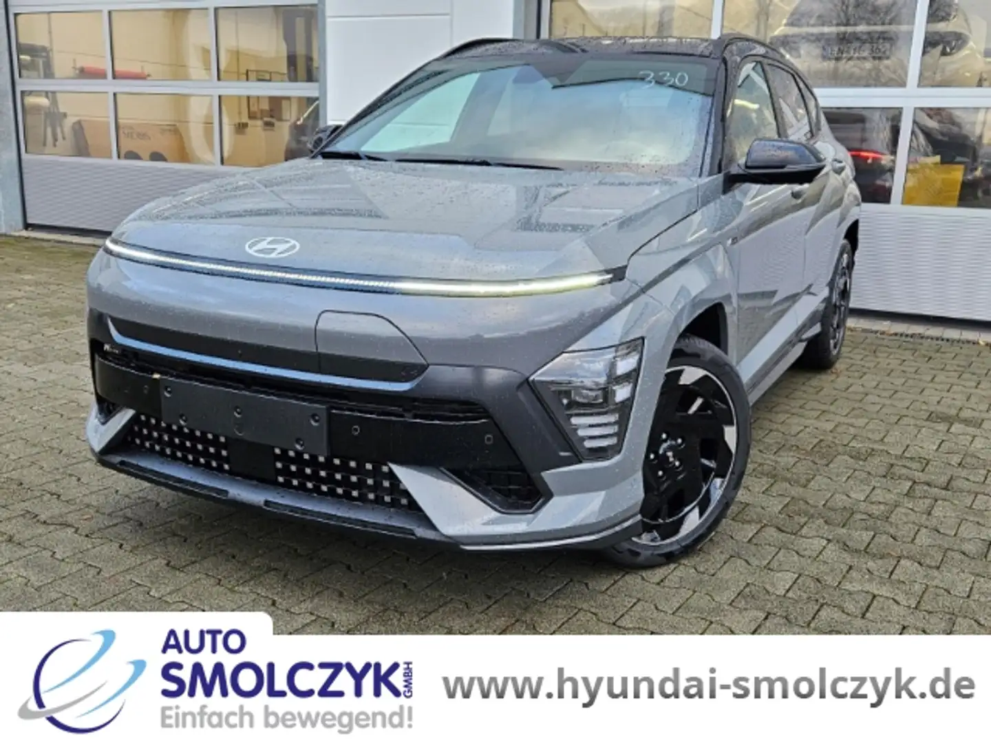 Hyundai KONA N LINE X 65kWh SITZ-KOMFORT+TECHNIKPAKET Gri - 1