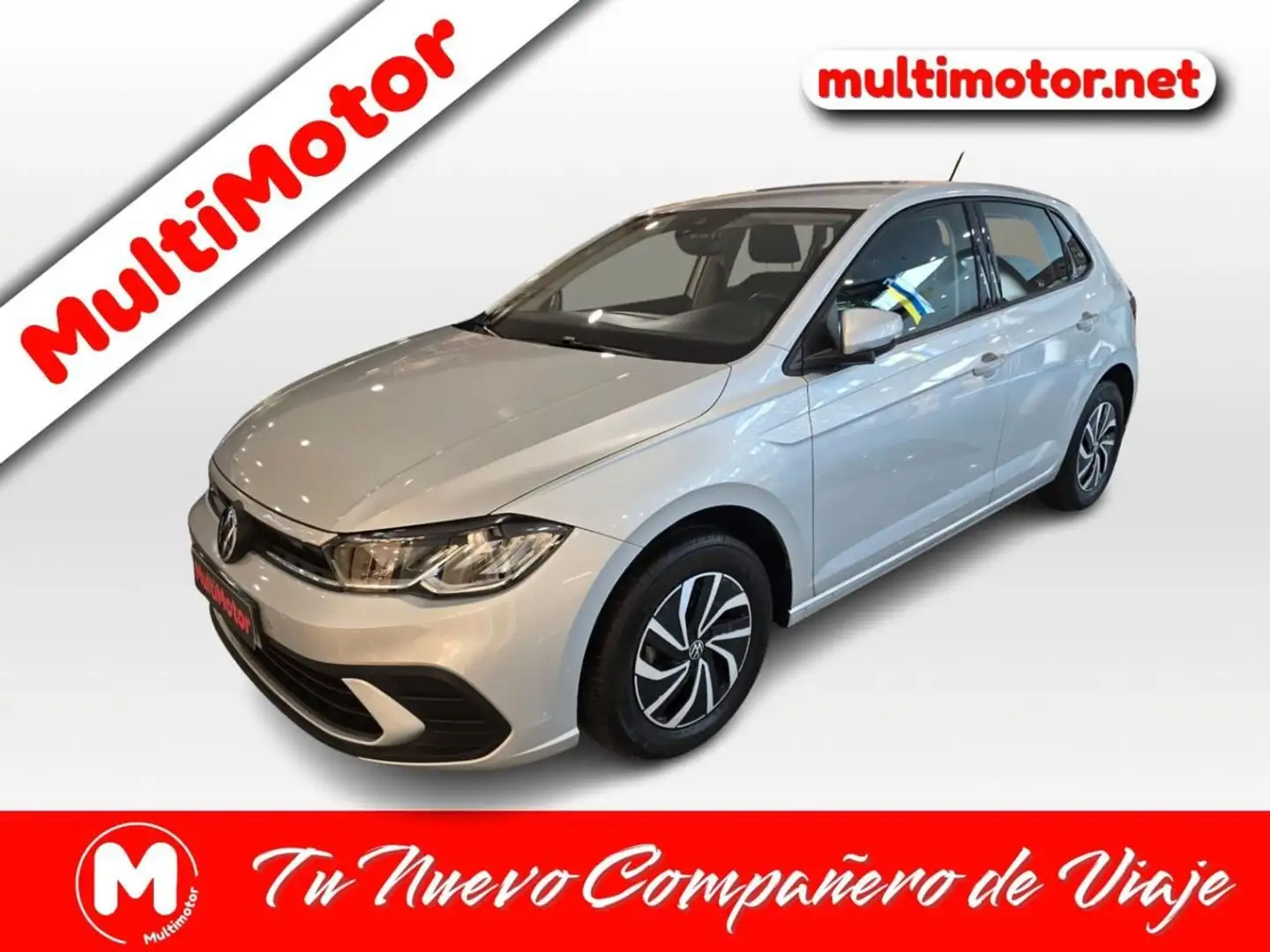 Volkswagen Polo 1.0 TSI Life 70kW Plateado - 1