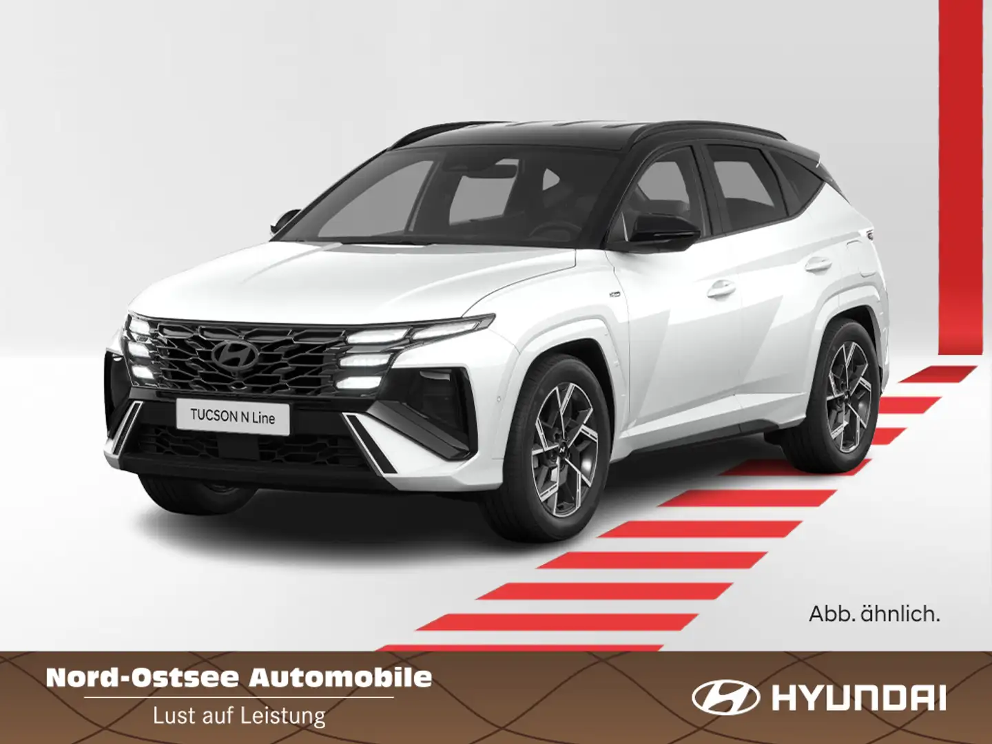 Hyundai TUCSON FL HEV N LINE Sitz-Paket Assist-Paket Weiß - 1