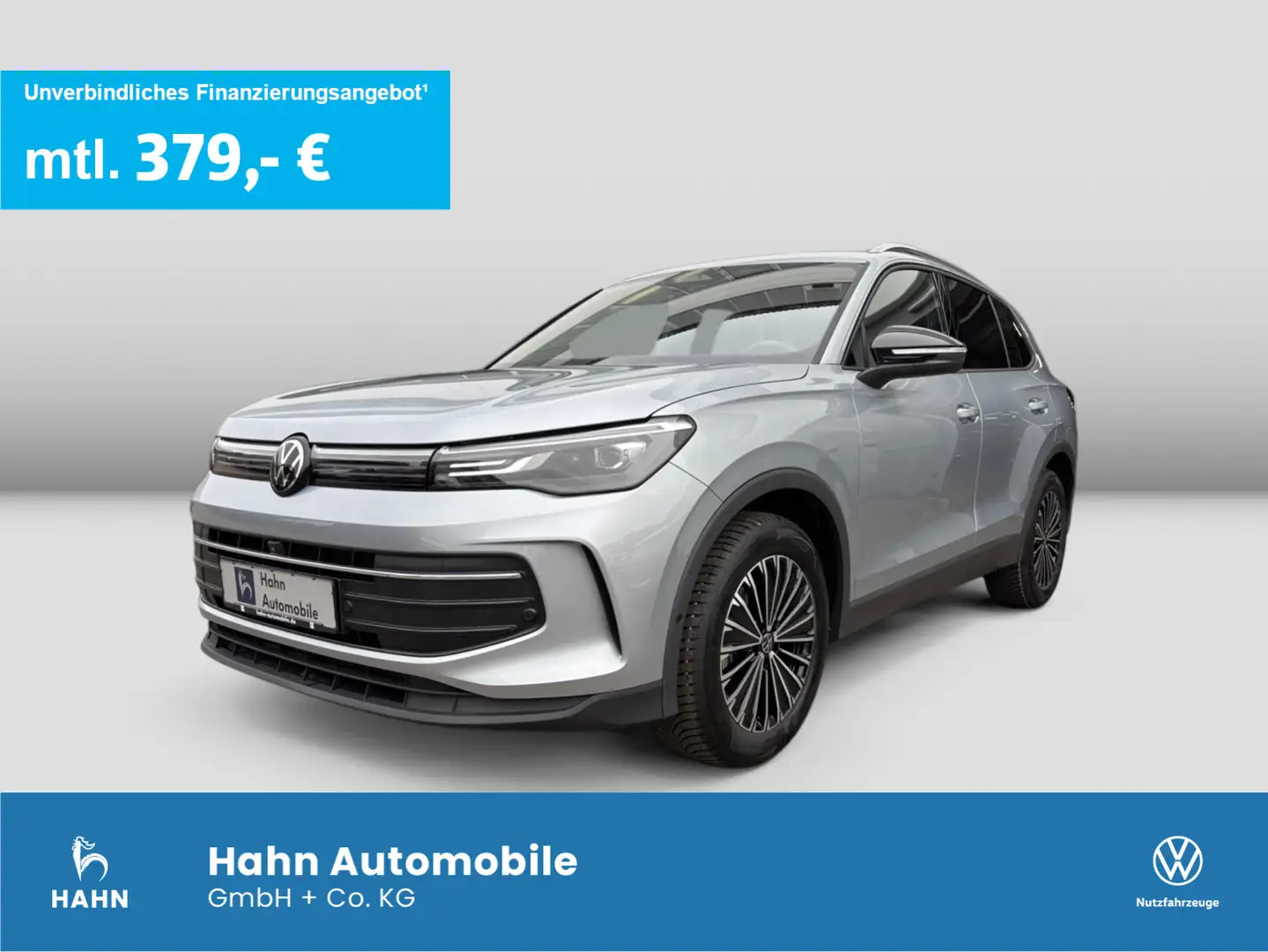 Volkswagen Tiguan GOAL 1.5l eTSI 110kW NAV PLUS-PAKET AHK Zilver - 1