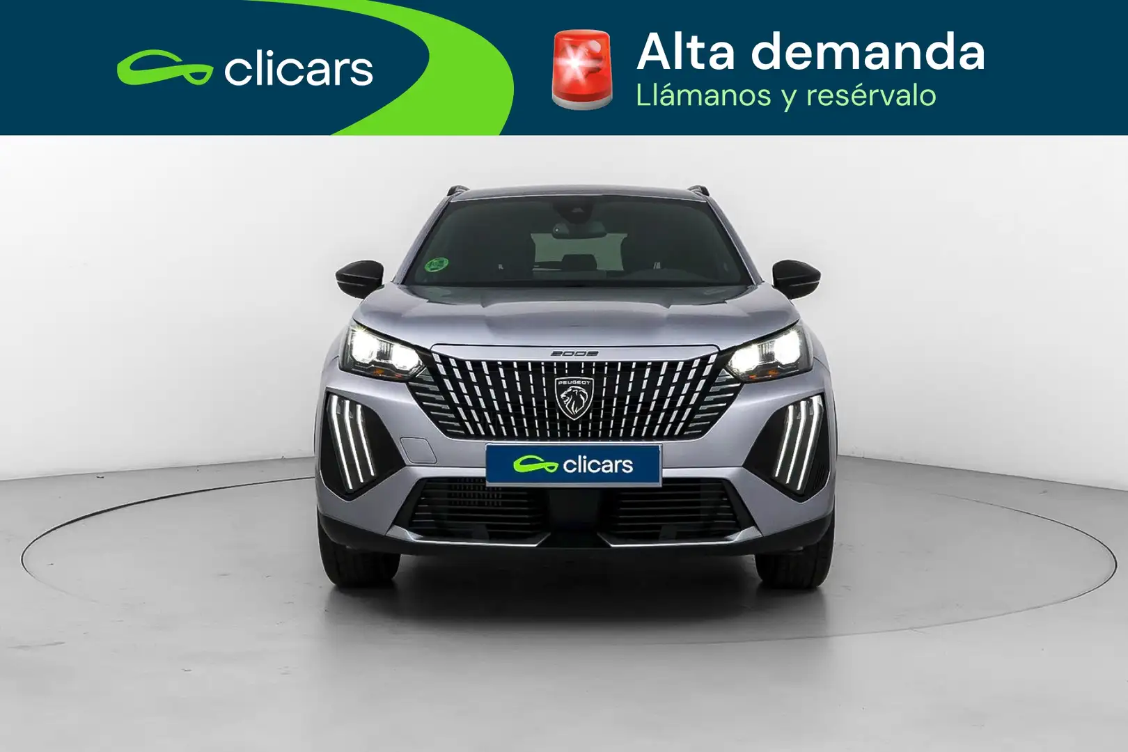 Peugeot 2008 1.2 PureTech S&S Allure 100 Plateado - 2