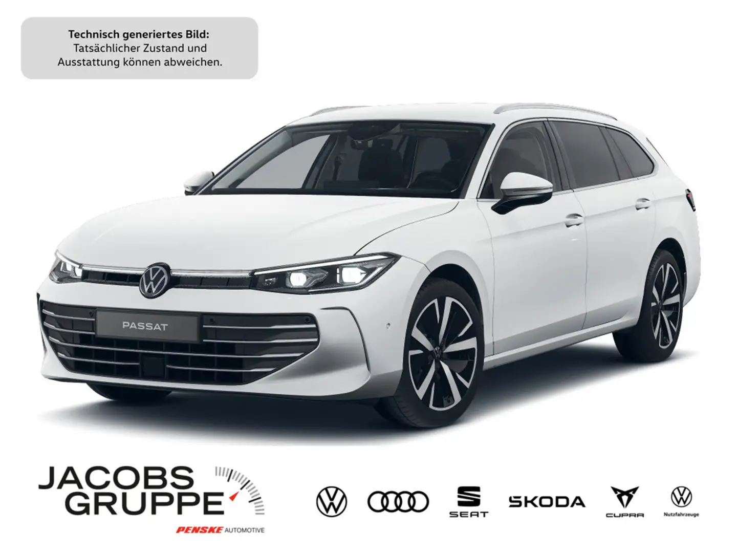 Volkswagen Passat Variant 1.5 eTSI Business DSG,Navi,Mat Weiß - 1