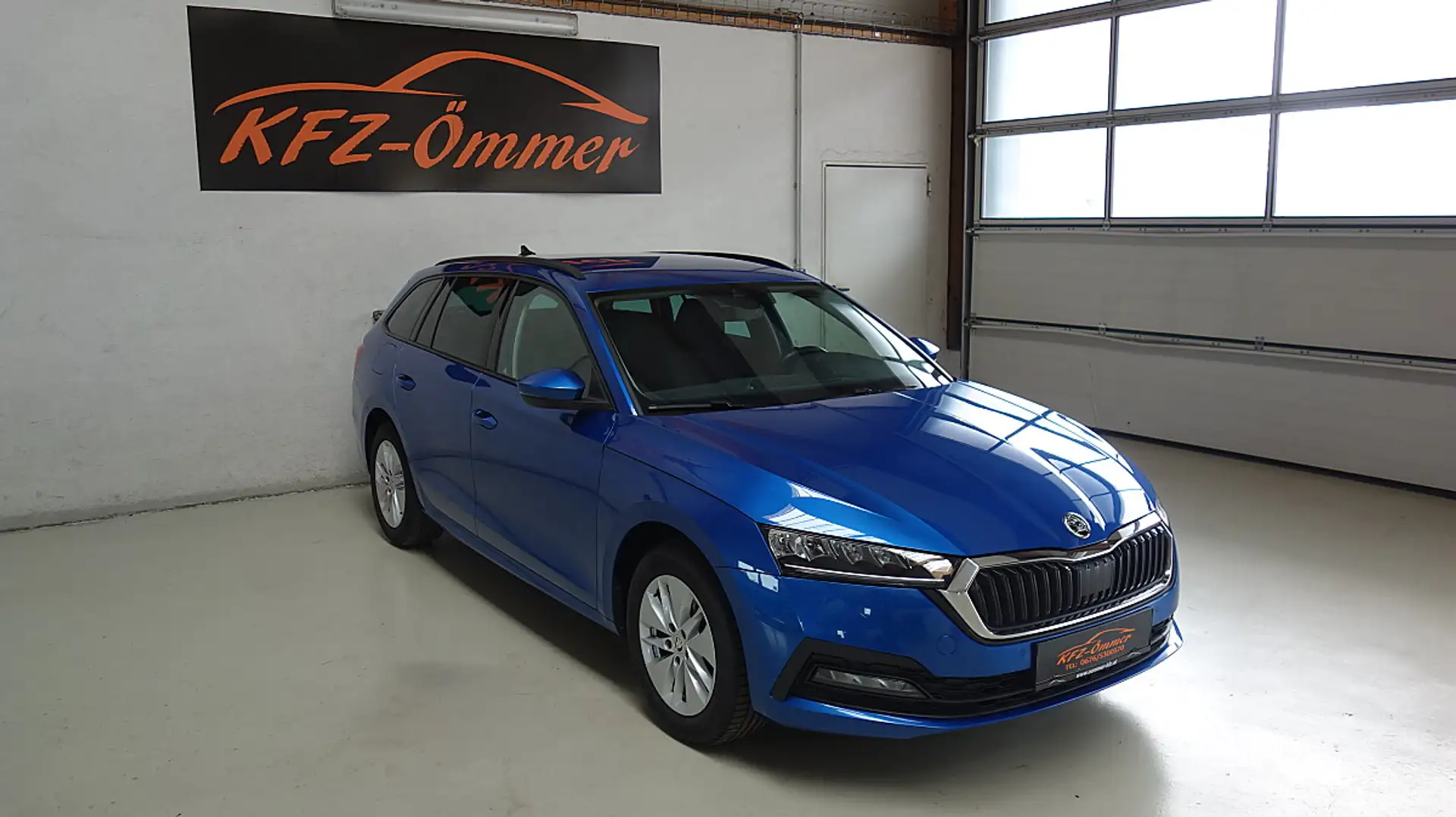 Skoda Octavia Combi 2,0 TDI DSG,AHK,Kamera,Radar,Virtual,Keyl... Blau - 2
