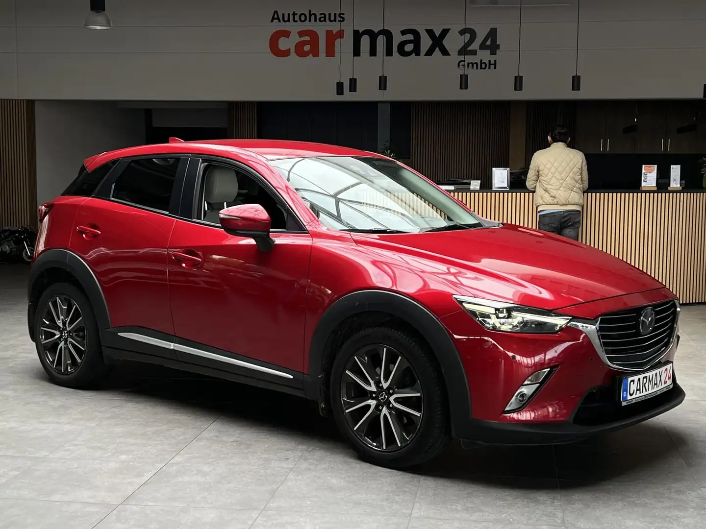 Mazda CX-3 Sports-Line AWD Kamera Head-Up Navi SHZ ACC Rot - 1