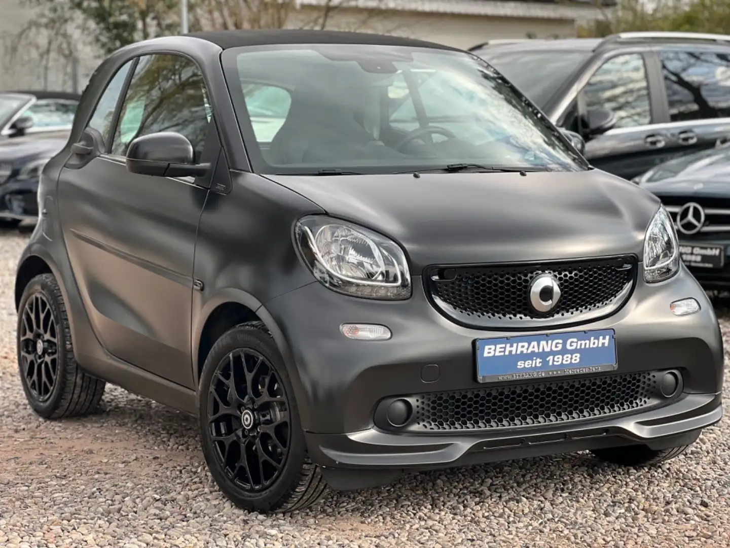smart forTwo *TURBO*KAMERA*NAVIGATION*BRABUS-DESIGN* Schwarz - 1