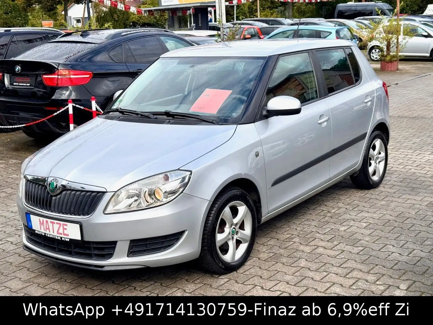 Skoda Fabia Family-KLIMA-SHZG-PDC- Argent - 1