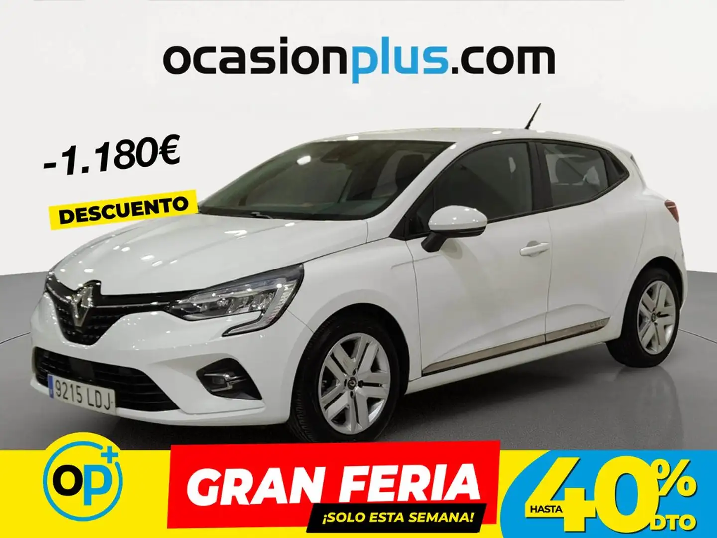 Renault Clio TCe Intens 74kW Blanco - 1