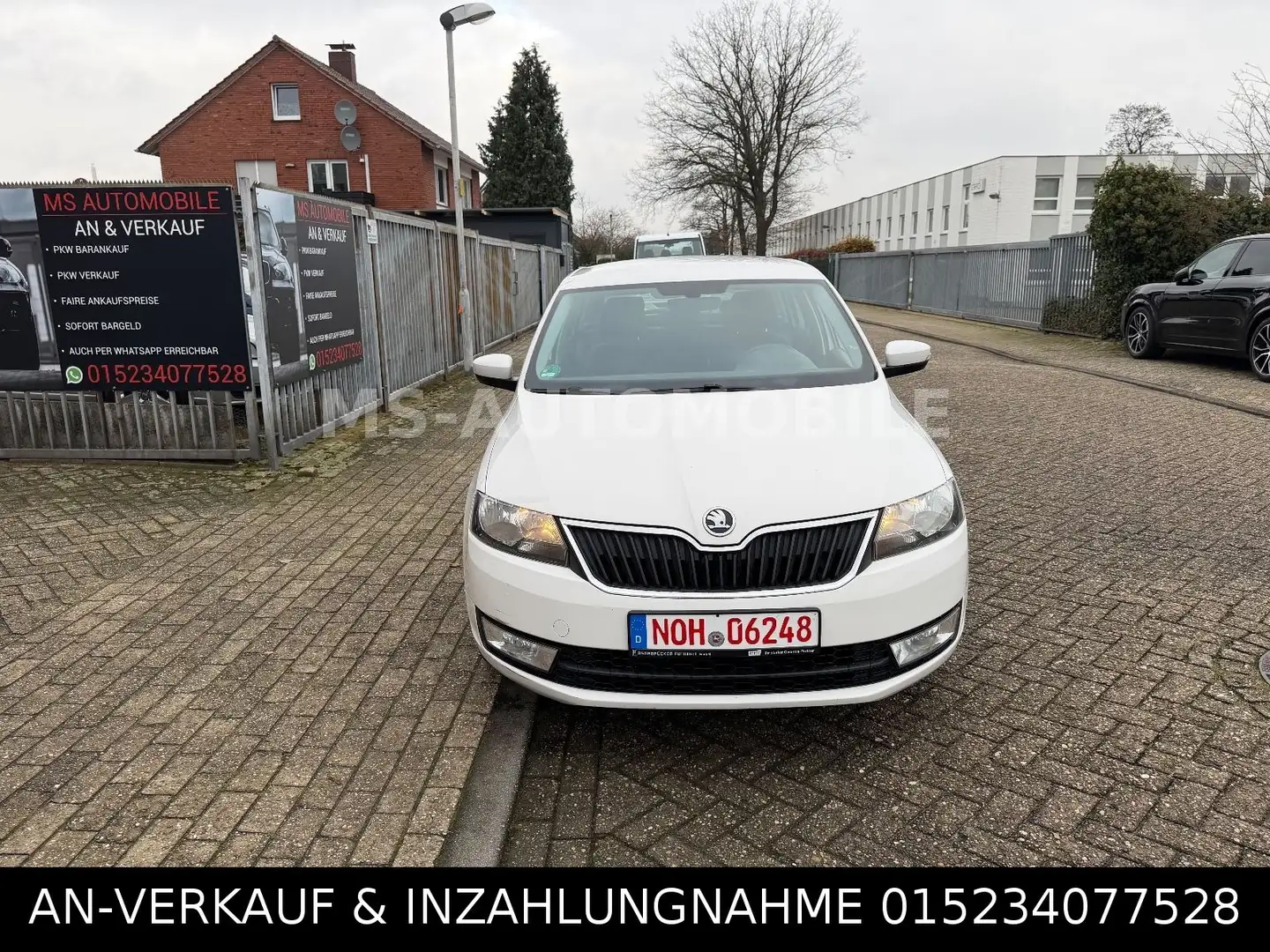 Skoda Rapid/Spaceback RAPID SPACEBACK*AUTOMATIK*LPG*GASANLAGE Weiß - 2