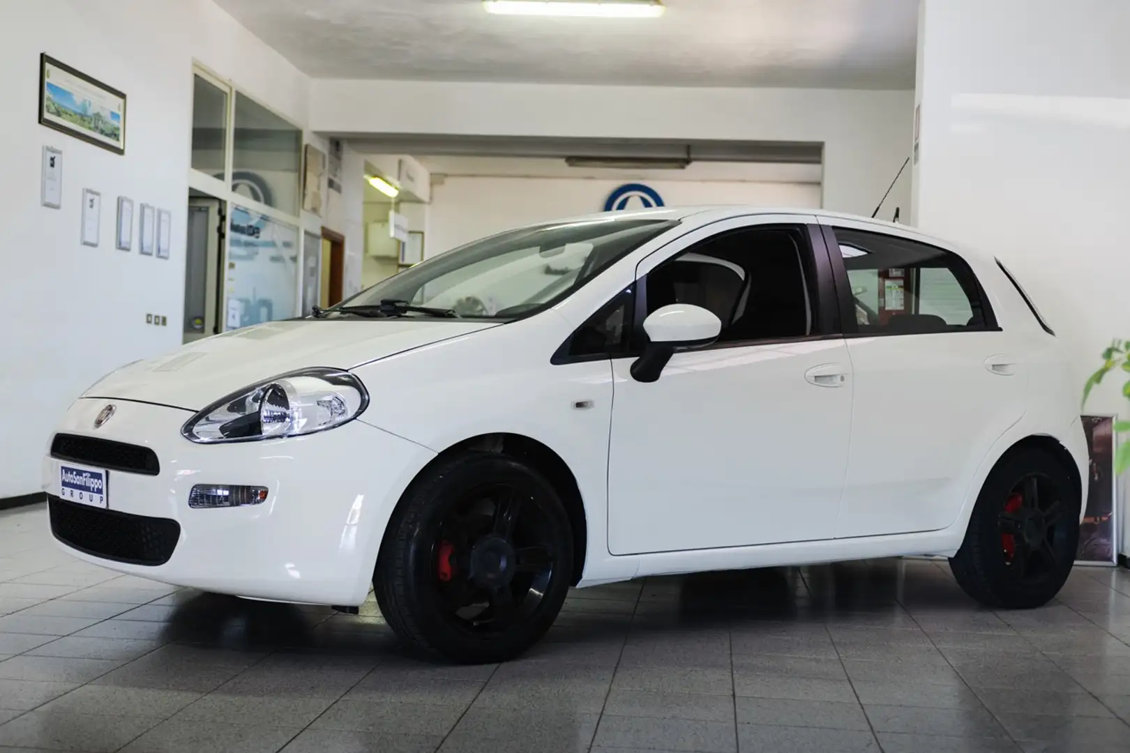 Fiat Punto 1.3 MJT 16V 5P 75CV STREET Wit - 2