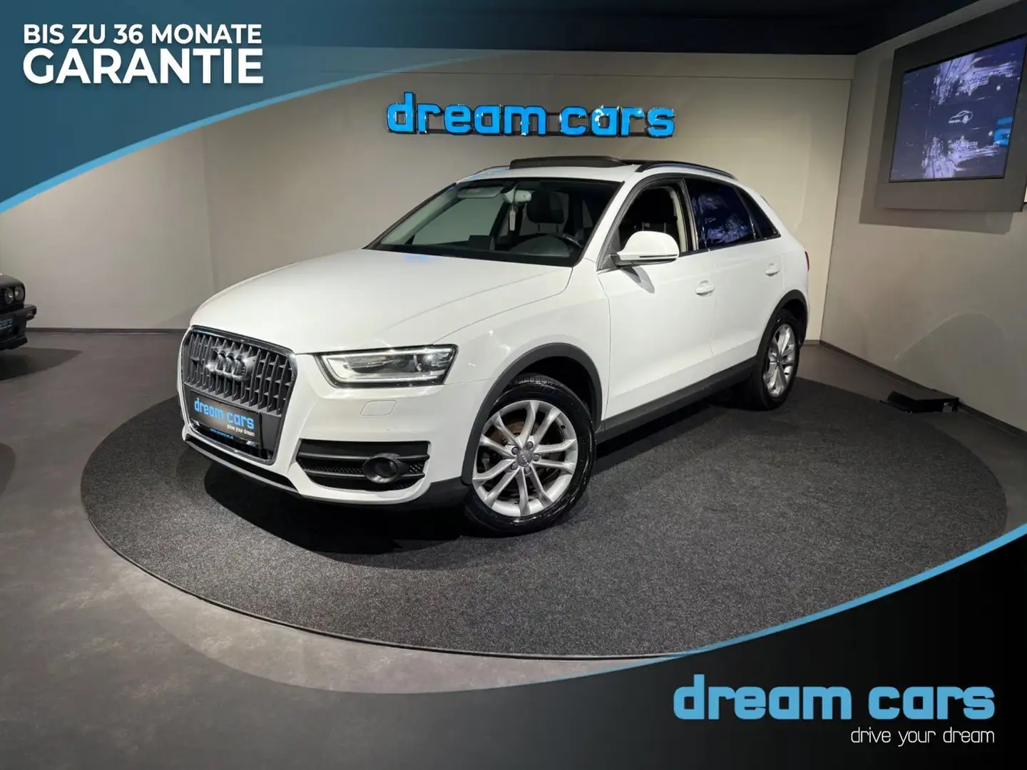 Audi Q3 2.0 TDI quattro / PANORAMA / ANHÄNGER / XENON / Weiß - 1