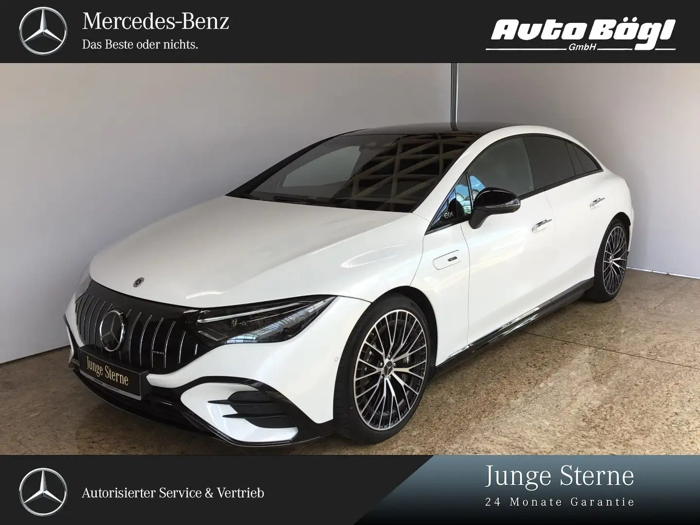 Mercedes-Benz EQE 43 EQE 43 AMG Premium Plus/Hyper/HAL/Head/Pano Navi Blanco - 1