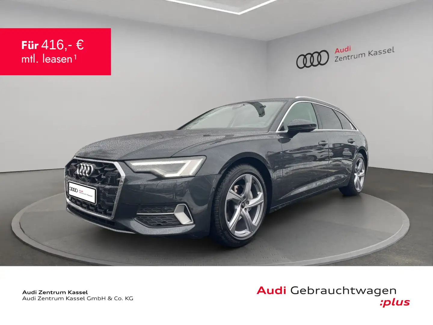 Audi A6 A6 Av. 40 TDI Matrix Navi PDC+ Carplay 360° Grau - 1