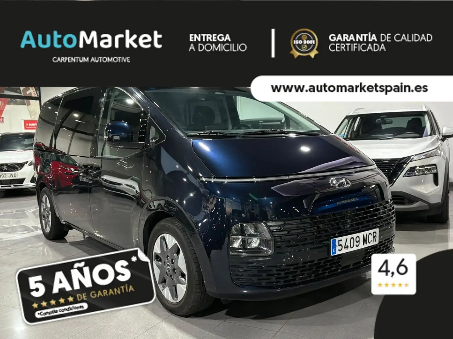 Hyundai STARIA 2.2CRDi 9S Maxx 177 Aut. Negro - 1