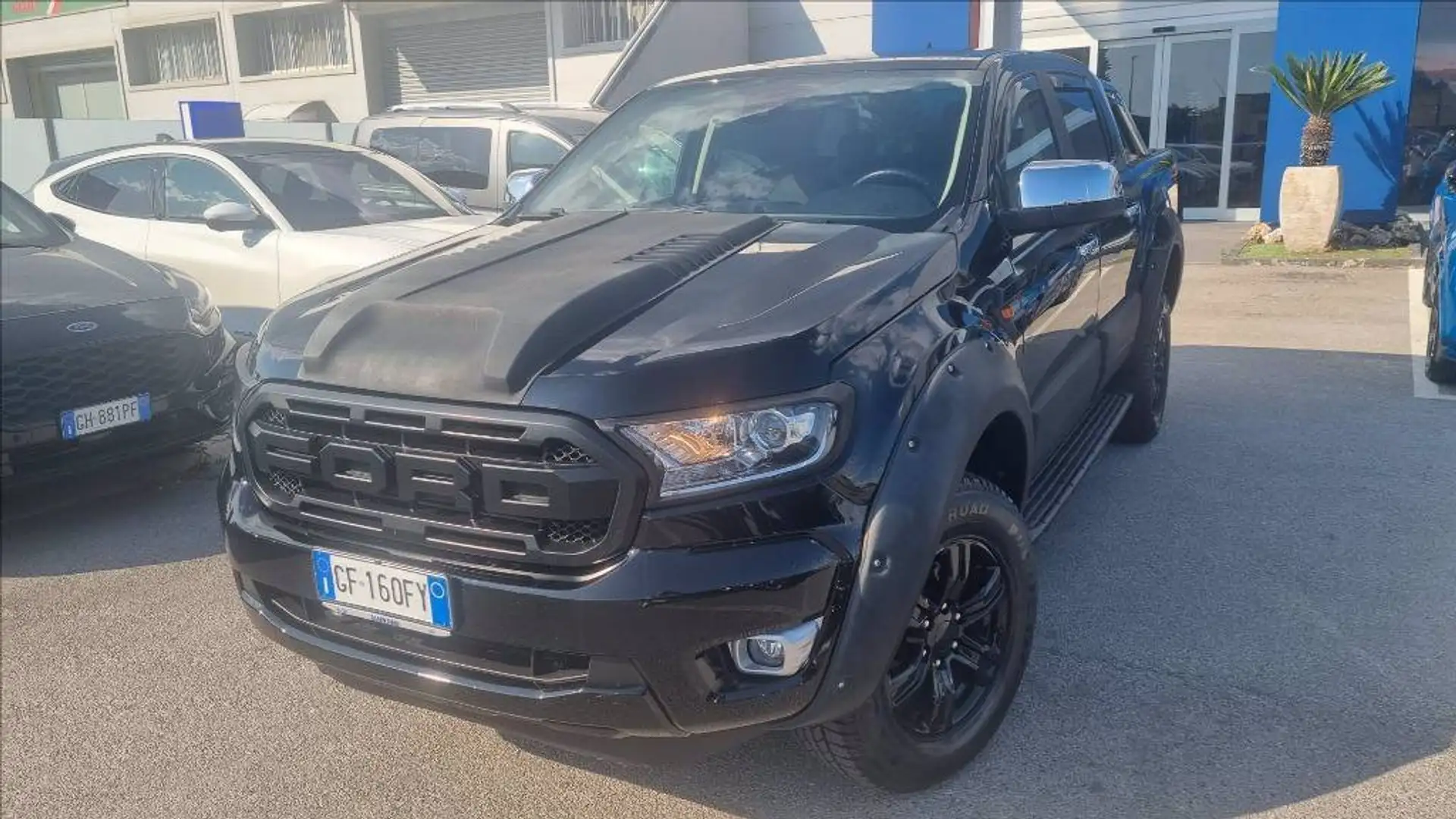 Ford Ranger 2.0 ecoblue double cab XLT 170cv Noir - 1