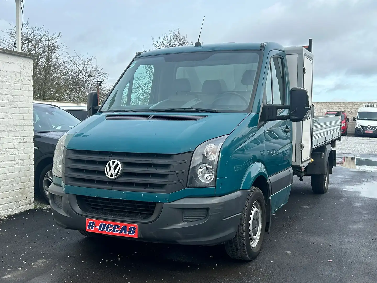 Volkswagen Crafter 2.0 TDI 163 CH BENNE BASCULANTE NAVIGATION Zelená - 1