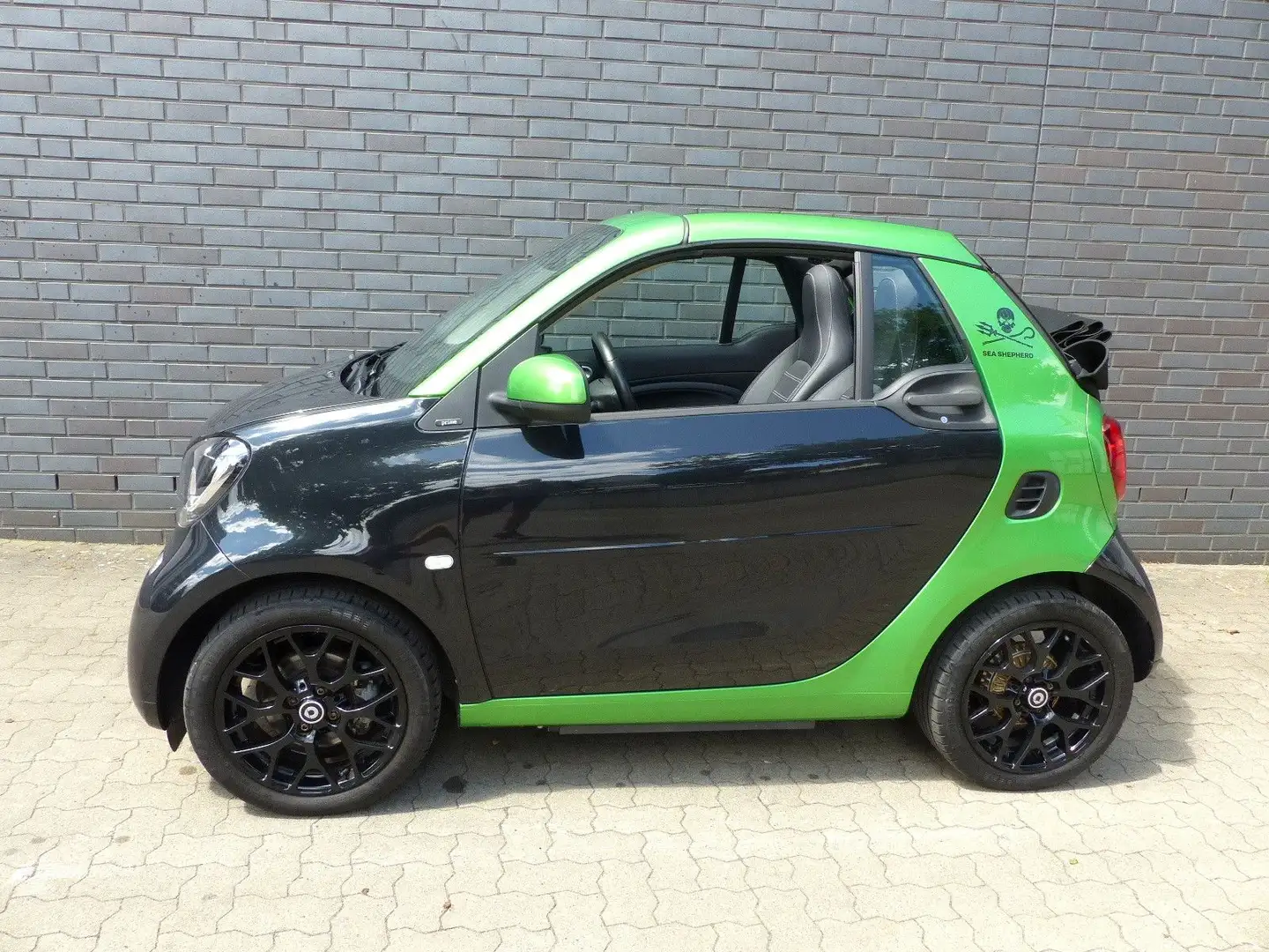smart forTwo fortwo cabrio electric drive / EQ Leder Vert - 2