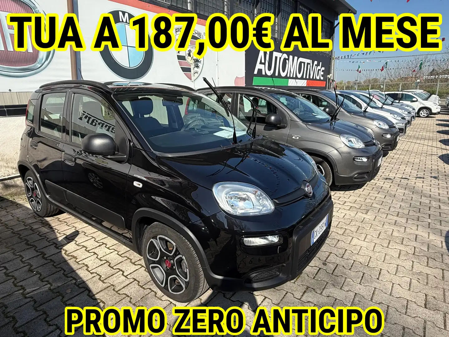Fiat Panda 1.0 firefly hybrid City Life **PROMO SUMMER** Negro - 1