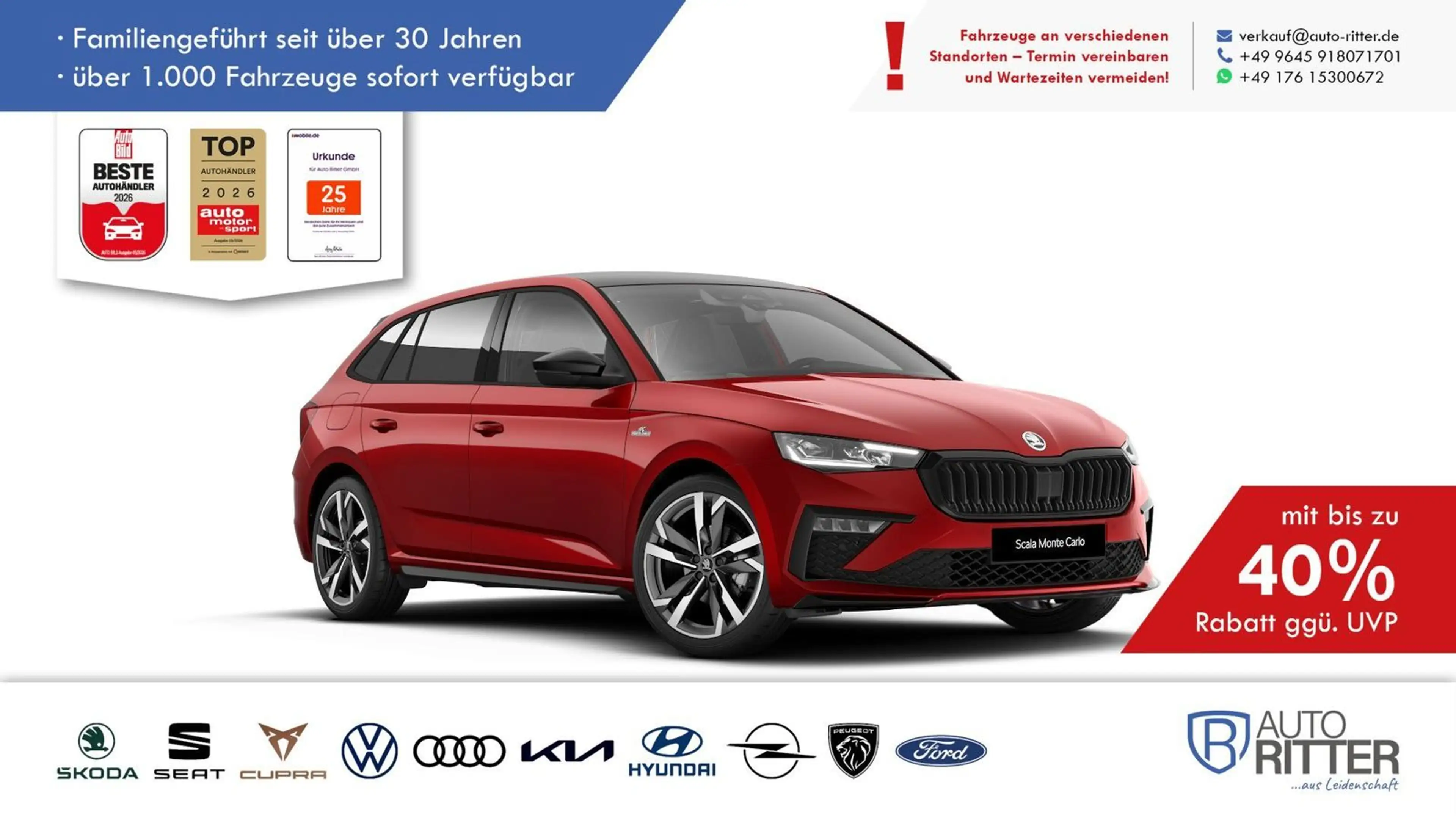 Skoda Scala Monte Carlo ACC|RFK|PANO|Matrix|Carplay...
