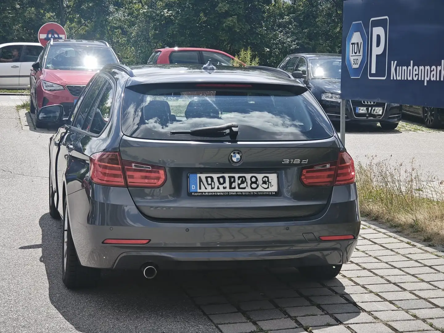 BMW 318 318d Touring Luxury Line F31 Grau - 2