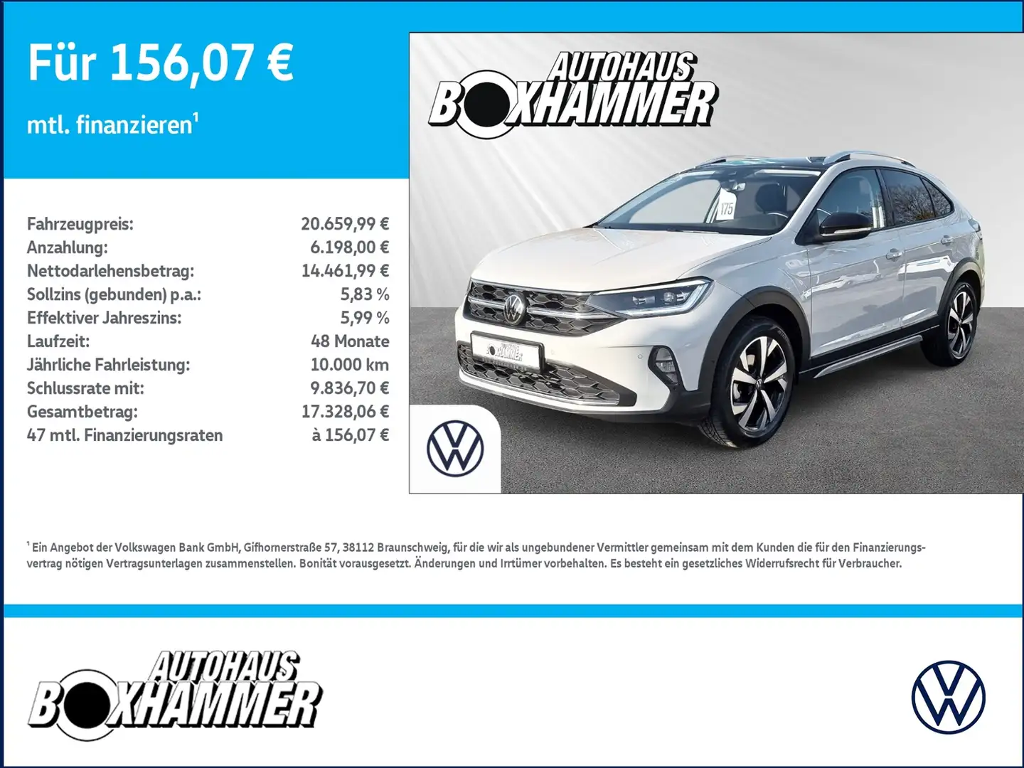 Volkswagen Taigo 1,0 TSI Style  IQ.DRIVE+RÜCK.KAM+TRAVEL ASSIST Grau - 1