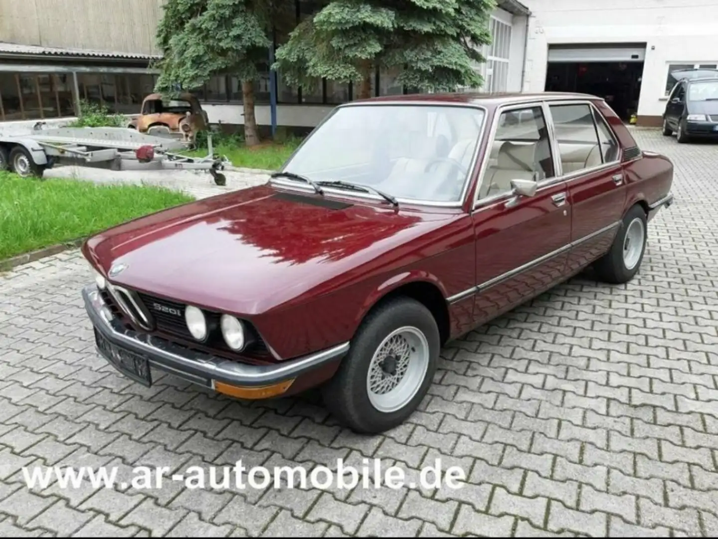 BMW 520 520i E12 130 PS Bj. 1973 Rood - 1