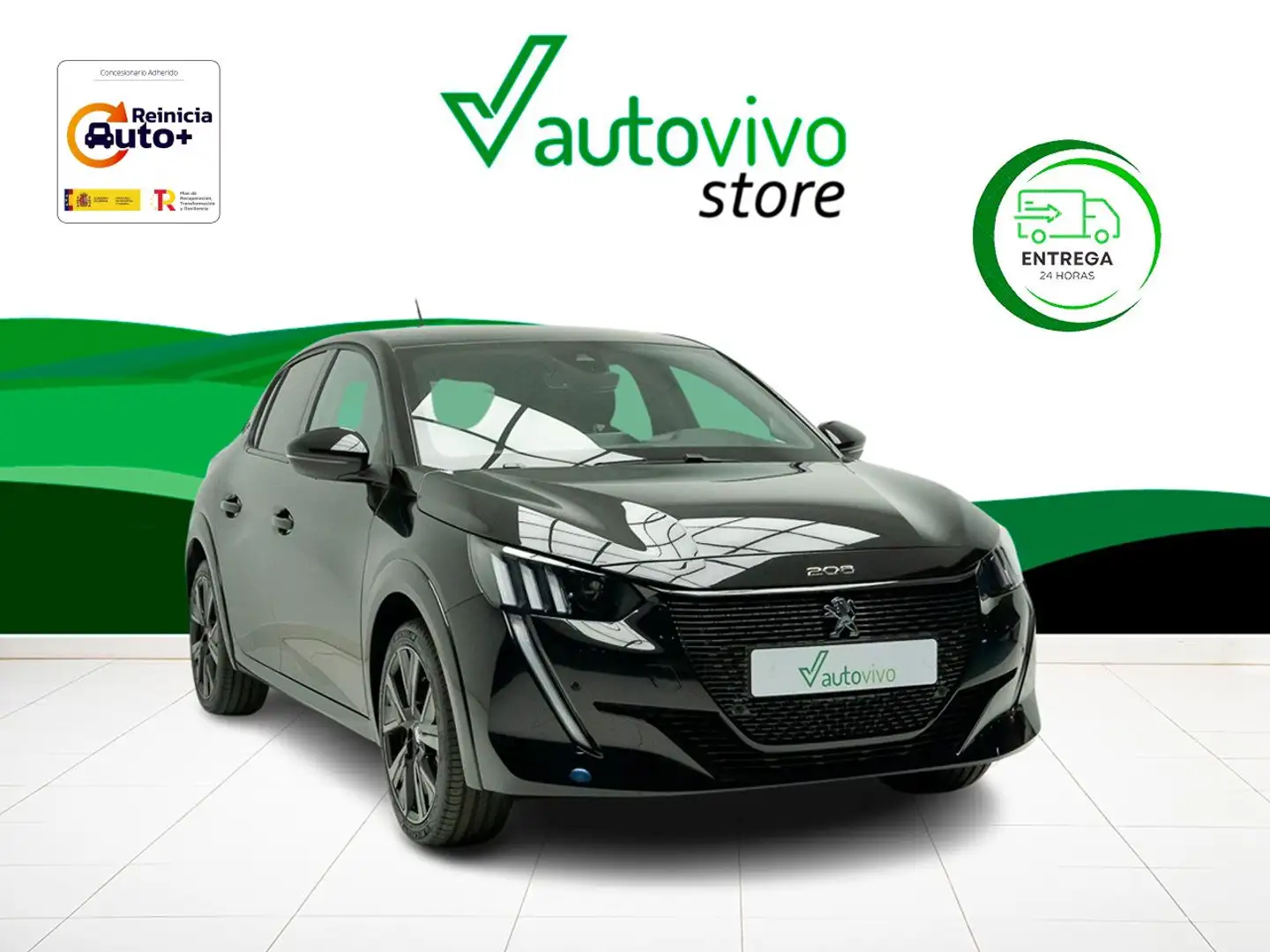 Peugeot 208 GT ELECTRIQUE 136 CV 5P (A) Negro - 1