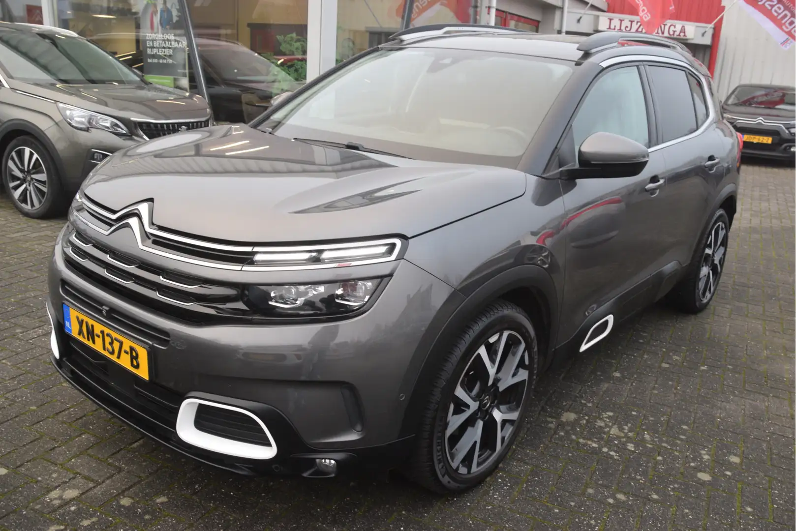 Citroen C5 Aircross 1.6 PureTech 225 PK Business Plus Leer | Carplay | Grijs - 2