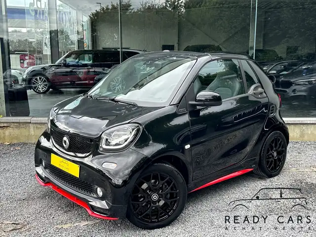 smart forTwo 0,9 CABRIO*PACK BRABUS*CUIR*CAM*SIEG CHAUFFANT*CARPLAY*CARNET SMART*GARANTIE
