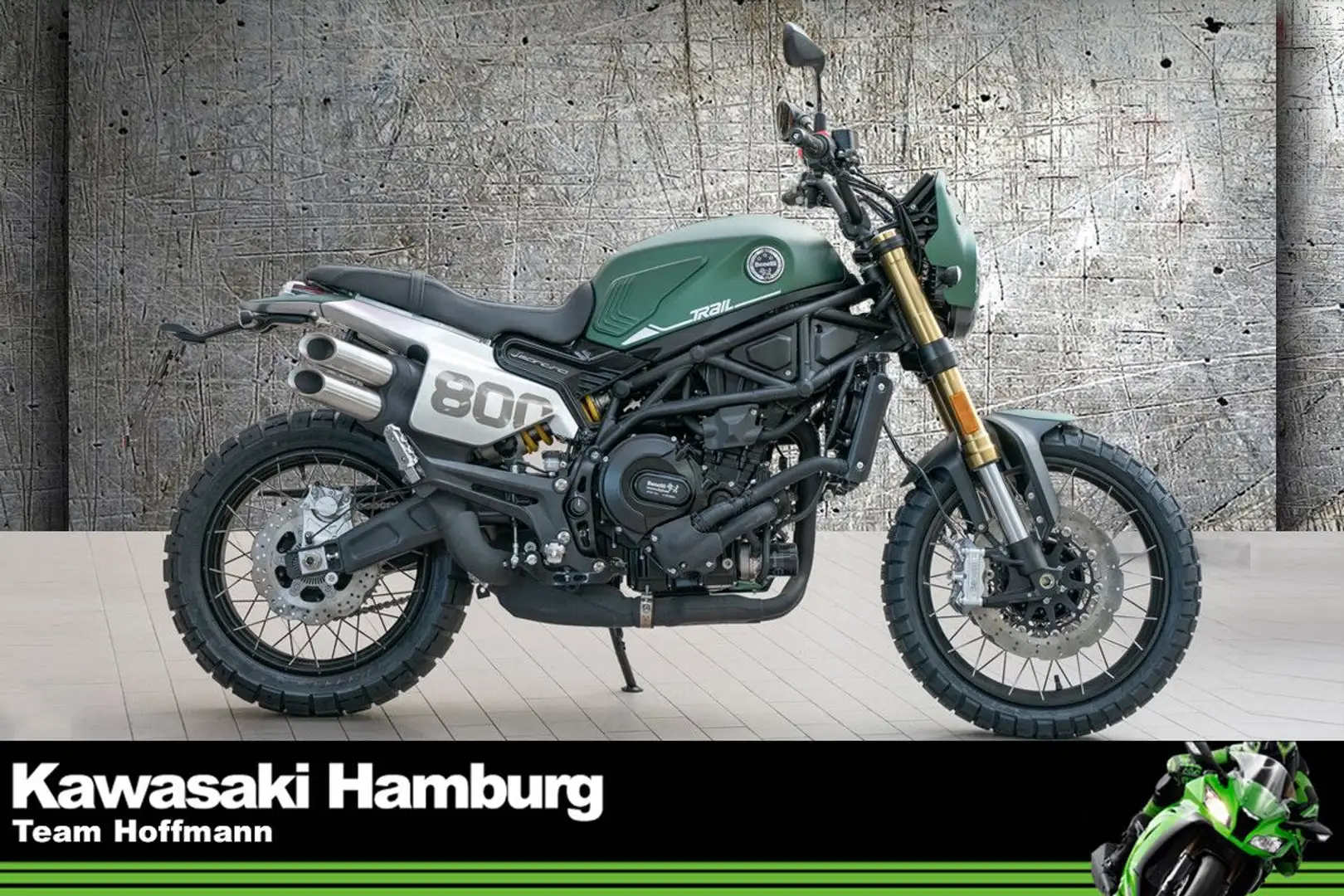 Benelli Leoncino 800  Trail ABS, sofort lieferbar Grün - 1