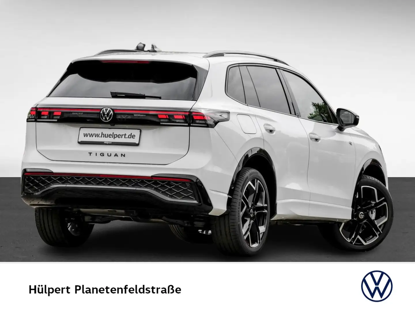 Volkswagen Tiguan 2.0 R-LINE 4X4 NEUES MODELL PANO AHK LM20 Blanc - 2