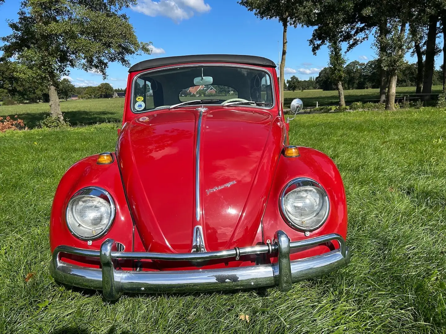 Volkswagen Kever cabrio 1965 als nieuw Червоний - 2