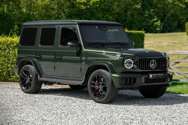 Mercedes-Benz G 63 AMG Manufaktur - Green & Tan - VAT Ref.