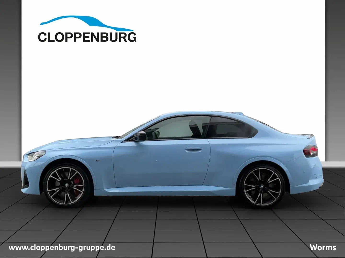 BMW 240 M240i xDrive Coupé M SportpaketPro+Head-Up+AHK+Shz Modrá - 2