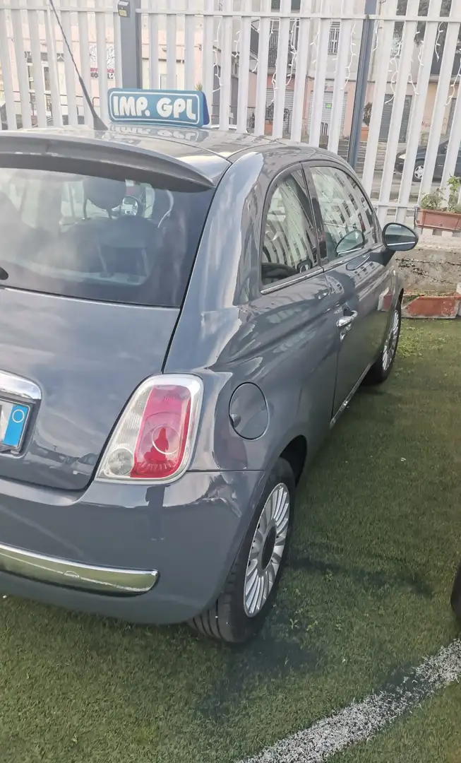 Fiat 500 500 III 0.9 t.air t. Lounge 85cv Grijs - 2