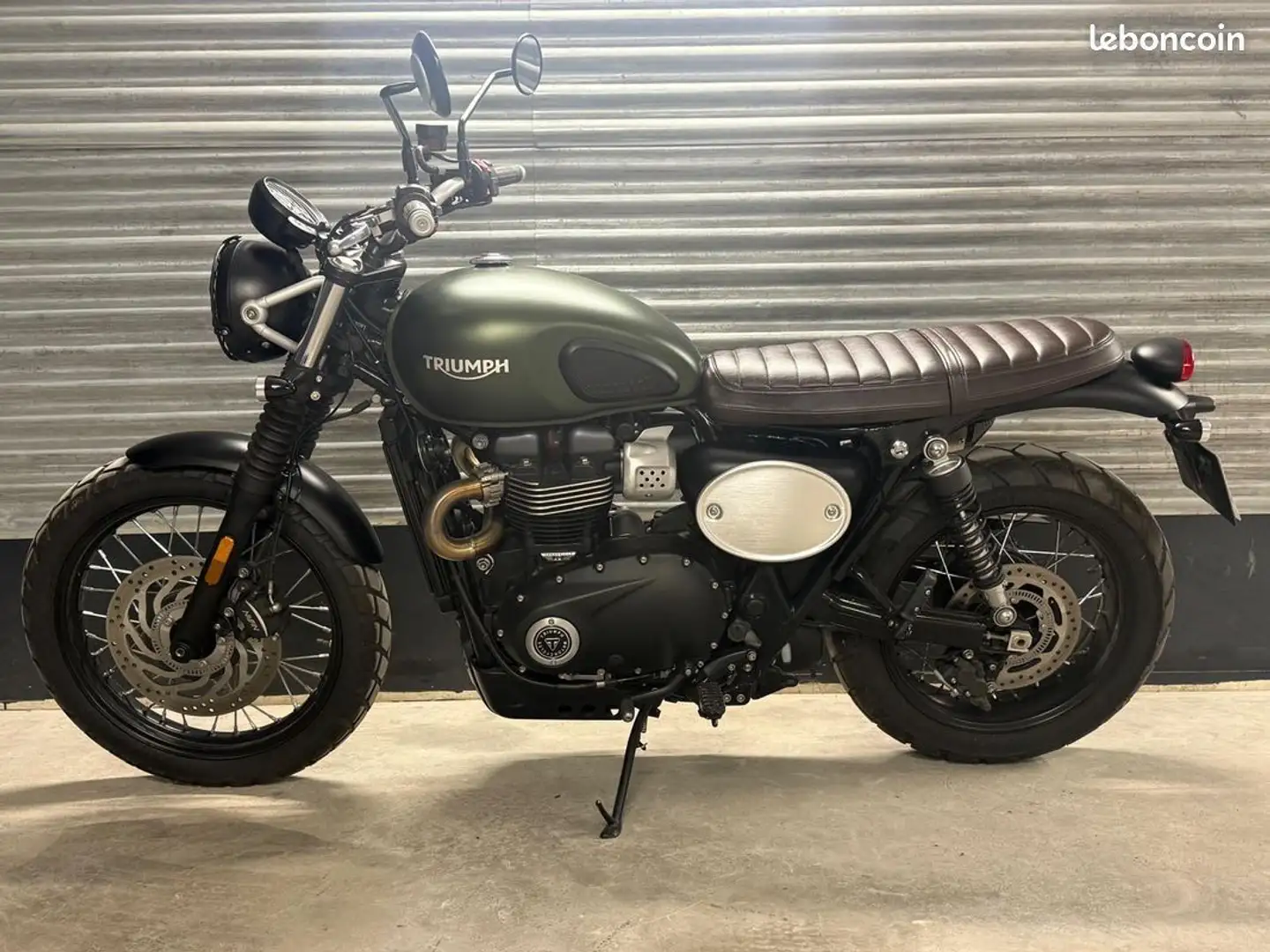 Triumph Street Scrambler Vance & Hines Première main Révisée et Garantie 12 Zielony - 2