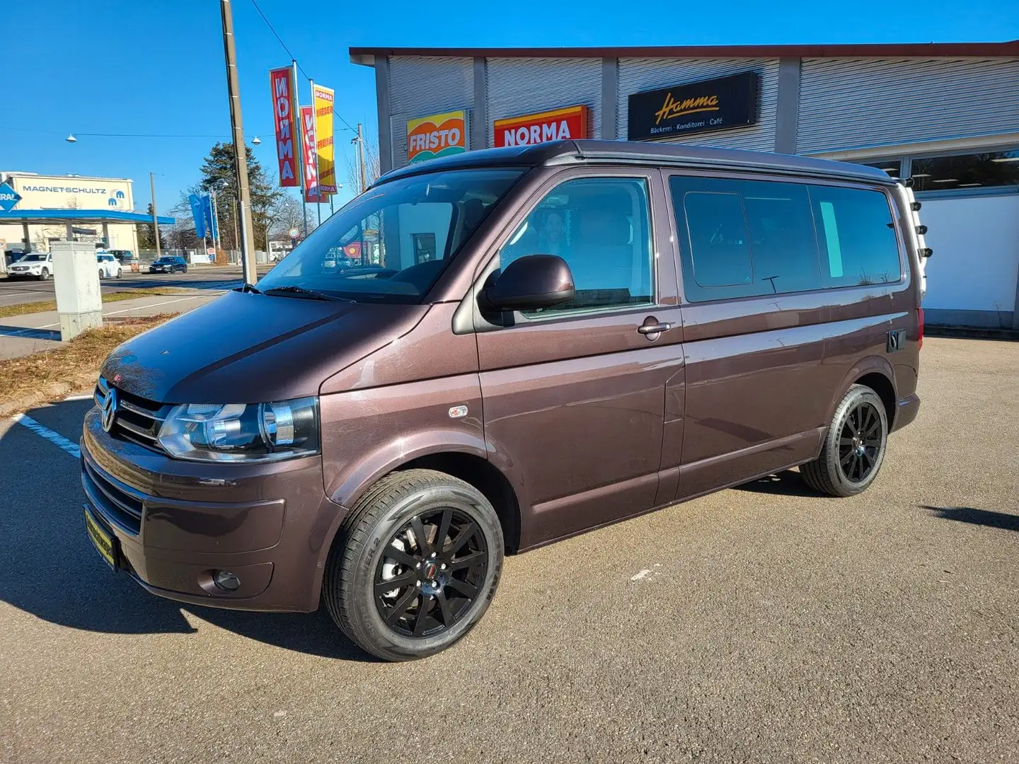 Volkswagen T5 California Comfortline ,1 Hand, elek. Dach Burdeos - 1