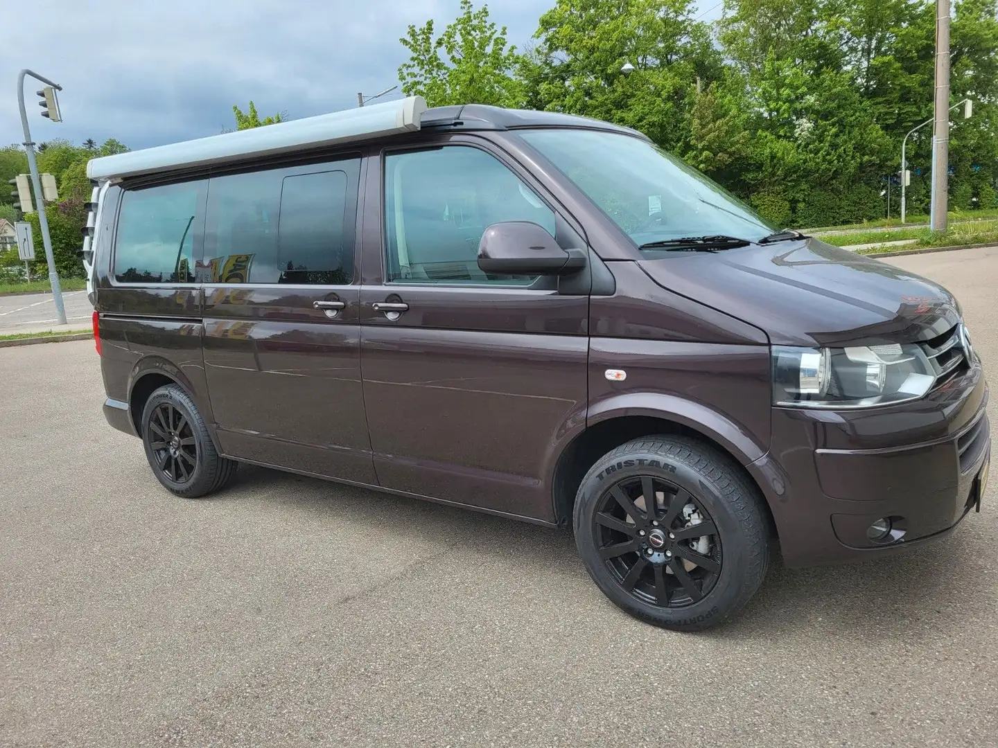 Volkswagen T5 California Comfortline ,1 Hand, elek. Dach Burdeos - 2