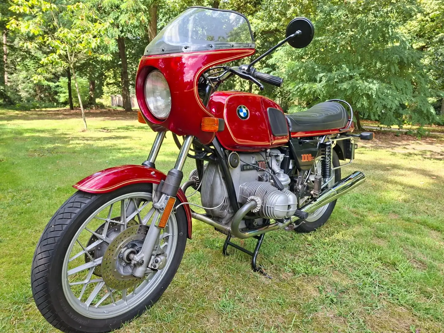 BMW R 100 S Rojo - 1