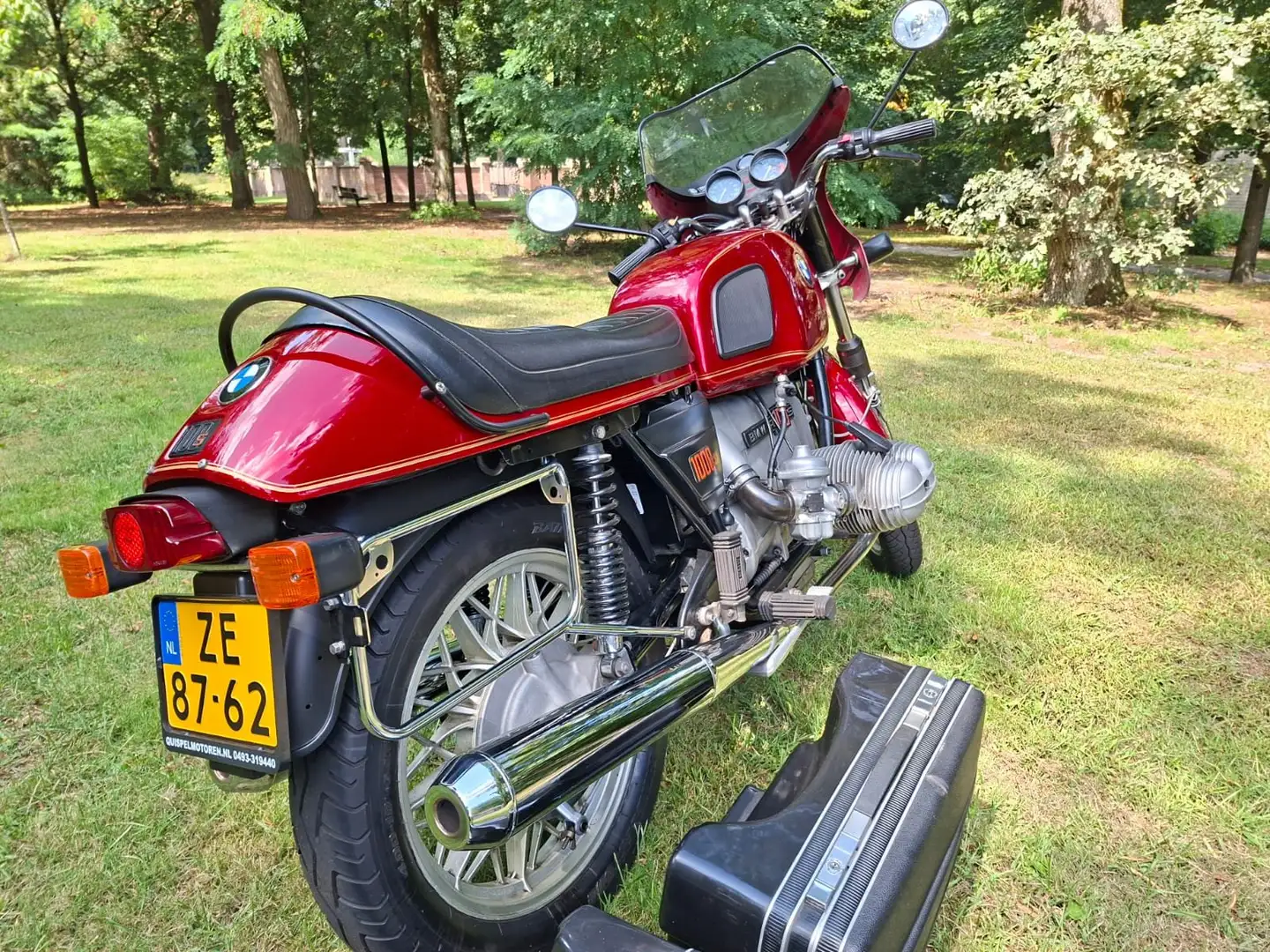 BMW R 100 S Rojo - 2