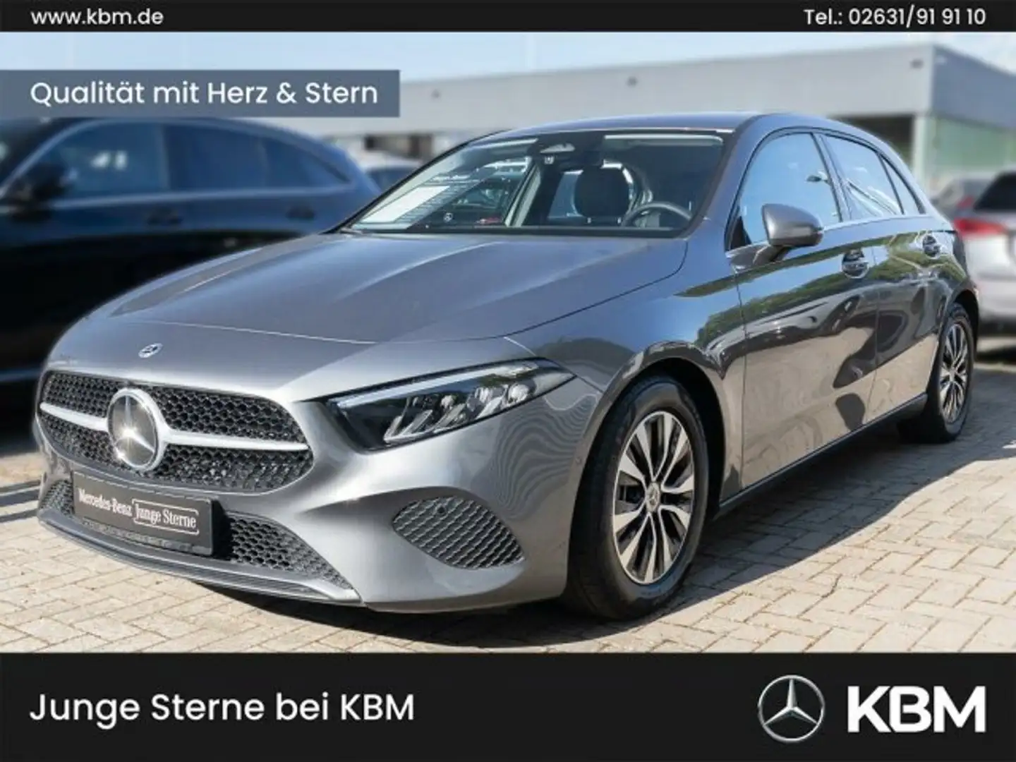 Mercedes-Benz A 180 A 180 ADV°PTS+RFK°LED°WINTER°MBUX PREM°TWA° Grau - 1