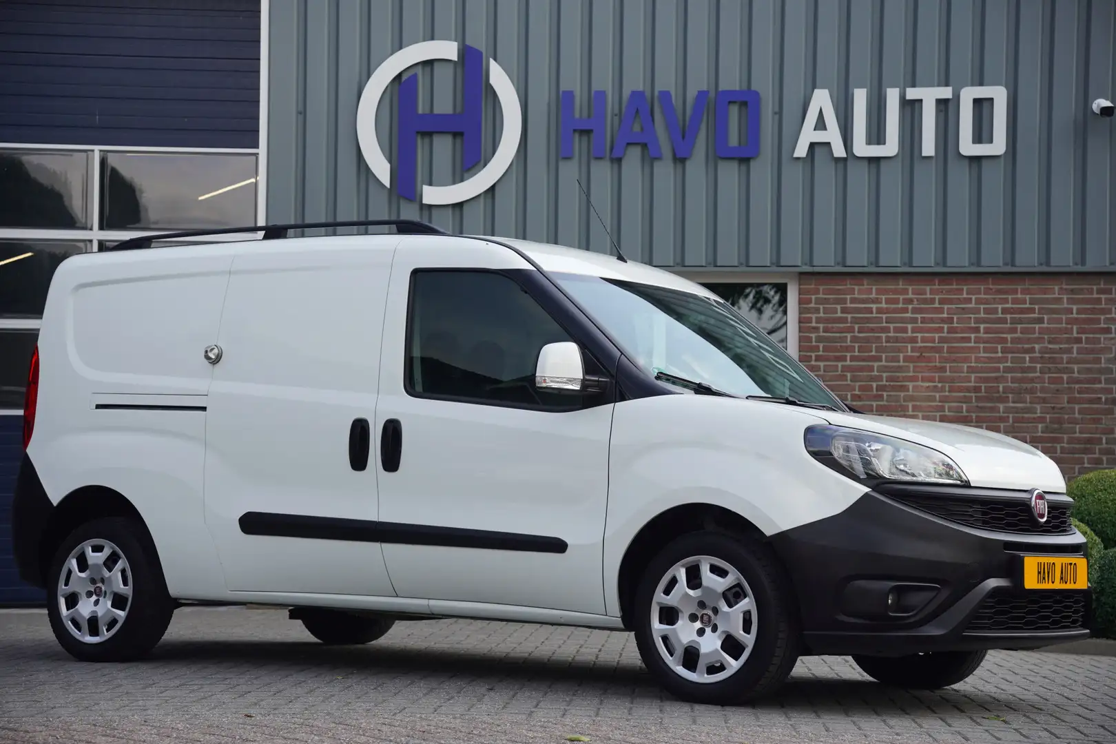 Fiat Doblo Cargo 1.4 L2 Maxi, AIRCO, BTW-VRIJ / MARGE Wit - 1