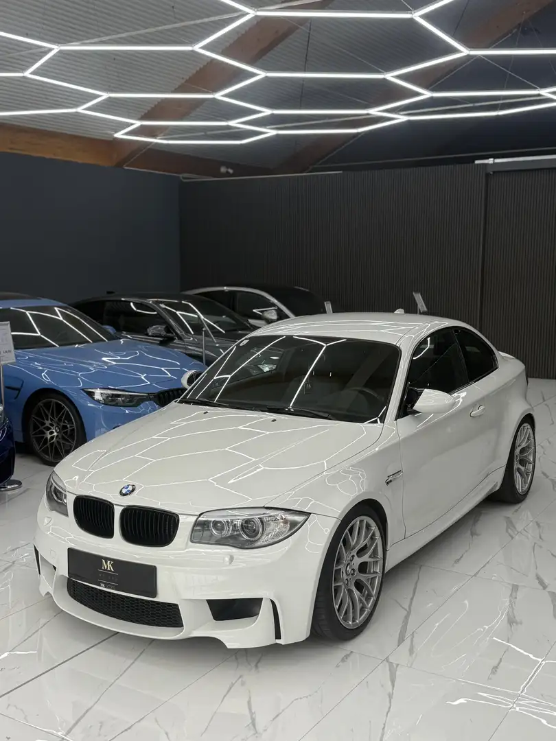 BMW 1er M Coupé Weiß - 1