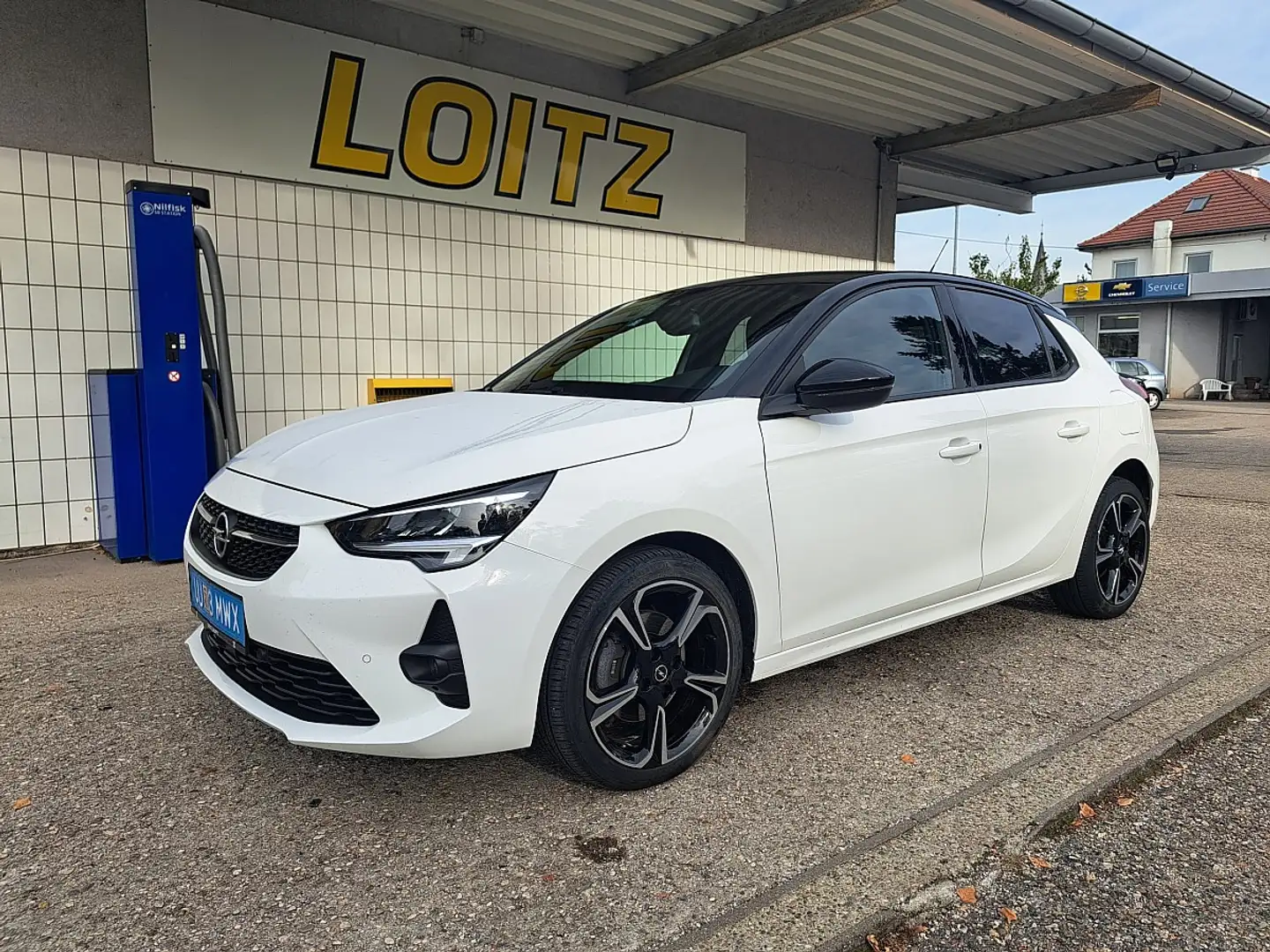 Opel Corsa 1,2 GS-Line Blanc - 1