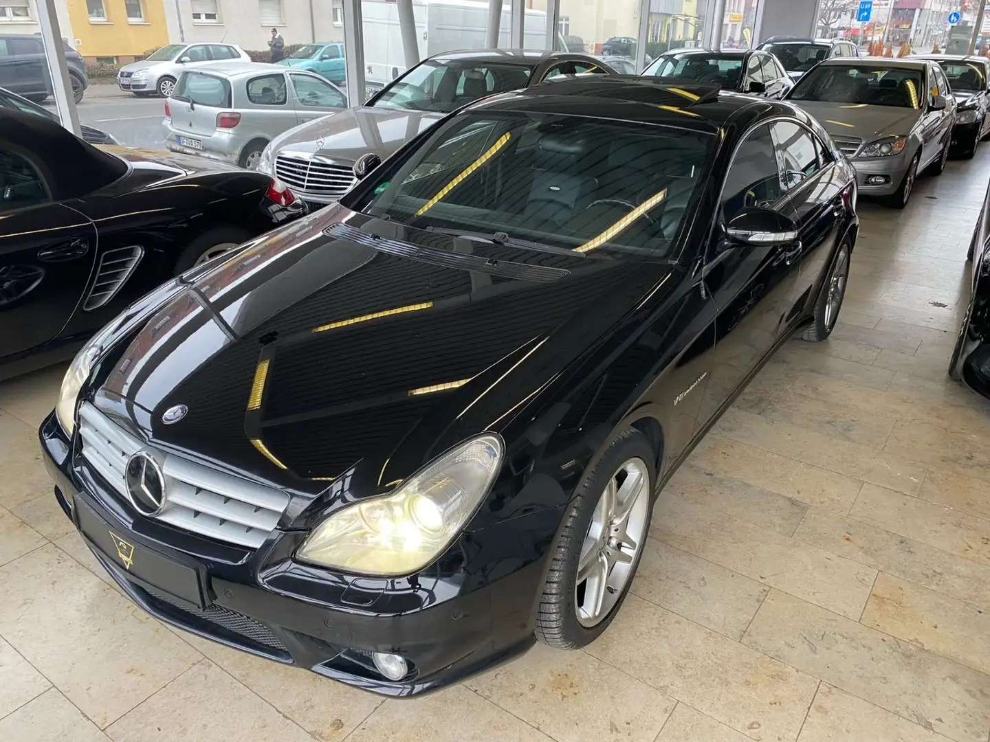 Mercedes-Benz CLS 55 AMG /1.Hd./Navi/Keyless/MB-S-Heft/Led./Xen Schwarz - 1