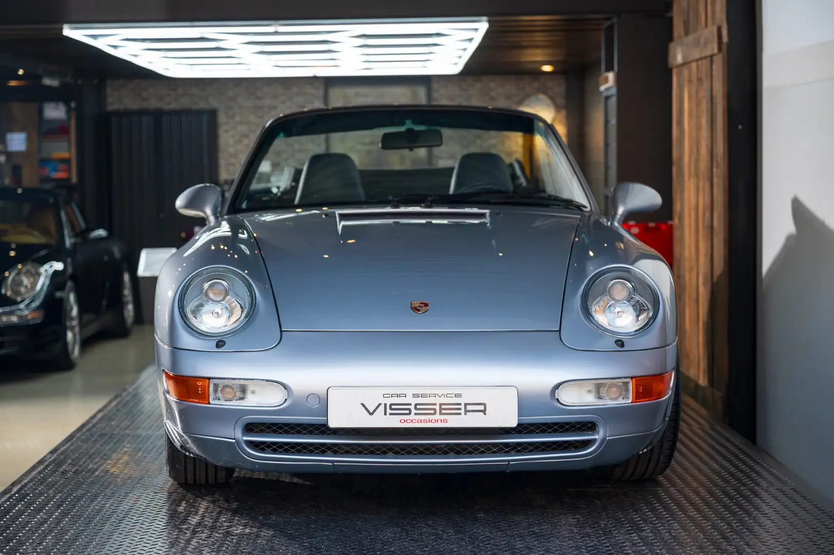 Porsche 993 Carrera 2 Cabriolet Polarsilber-metallic sperdiff. Plateado - 1