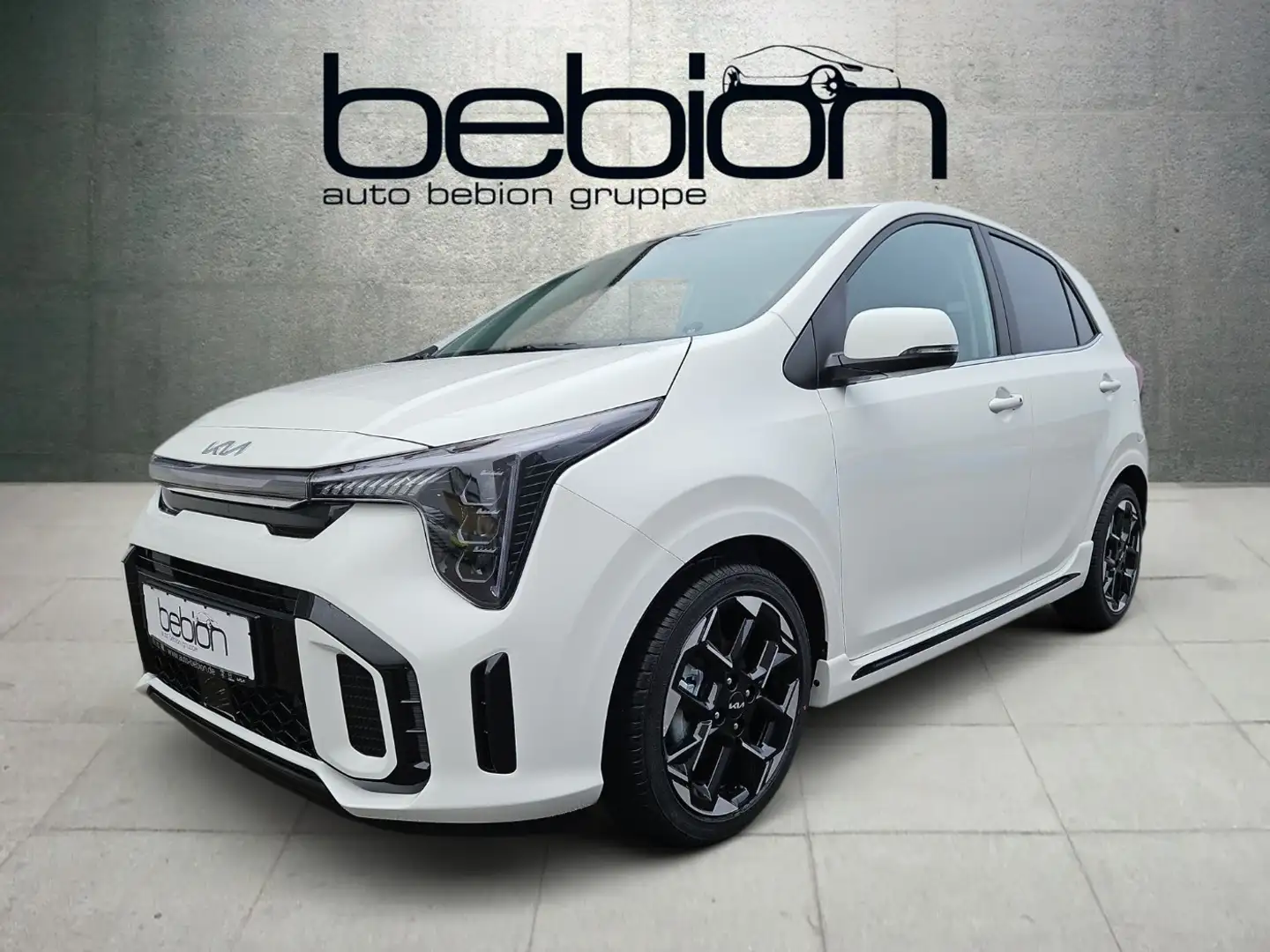 Kia Picanto 1.2 GT-Line SpurH LM KAM LED KlimaA PDC Weiß - 2